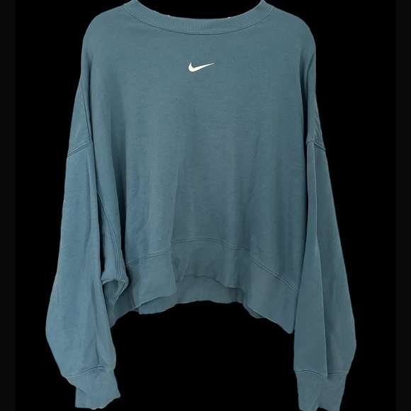 Large Blue Nike Crewneck Sweatshirt - Picture 1 of 3